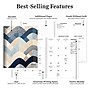 2026 TF Publishing Quilted Curves 6.5" x 8" Calendar Year Monthly Planner, Paperboard Cover, Multicolored (26-4210)~#|#~3EA00345-68F6-4E9A-BAF7B182DFFBE6A6_sc7