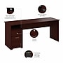 Bush Furniture Cabot 72"W Computer Desk with Drawers, Harvest Cherry (WC31472-03)~#|#~3EA6E68D-DED9-47DF-8CBD7A3D9F503B3E_sc7