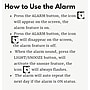 Infinity Instruments Digital Alarm Clock, 6.25" x 2.25" (20220BK)~#|#~3EB2D59A-D350-4C31-AEB0BB9A397FABDB_sc7