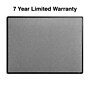 Staples Fabric Bulletin Board, Black Frame, 4' x 3' (ST61264)~#|#~3EB8F93C-3AD2-4E1A-90457E4CFAAC7DDE_sc7