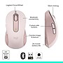 Logitech Signature M650 Wireless Ergonomic Optical Mouse, Rose (910-006251)~#|#~3EB97DE0-40ED-4643-9B126CDF52FF35B2_sc7