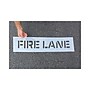 Accuform Parking Lot Stencil, FIRE LANE, 4" Letters, Plastic (FMS242)~#|#~3EBDFD8A-2AB5-409D-A8C8C381109E1BF1_sc7