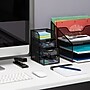 Mind Reader 4-Compartment Metal Desk Organizer, Black (MESHMINI-BLK)~#|#~3EBFB177-A700-4E69-888889661662C944_sc7