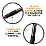BIC Gel-ocity Retractable Gel Pen, Medium Point, 0.7 mm, Black Ink, 24/Pack (RLC241-BLK)~#|#~3EC357F3-CDB1-4947-A6894B4426F1C45B_sc7