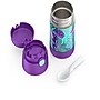 Thermos FUNtainer Kids Ocean Pals Stainless Steel Insulated Food Jar, 2-Compartment, 10 oz. (EAF3106OPG6)~#|#~3ECC99BE-F521-43B0-845D9B6E56541EBD_sc7