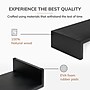 Anji Mountain Mango Wood Monitor Stand, Up to 32" Monitor, Black (MS-FNG-BLK)~#|#~3ECF278D-8B58-4043-824E2967DCFBE3F4_sc7