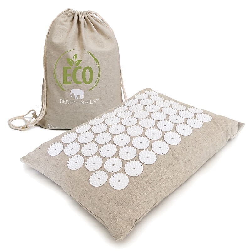 Bed of Nails ECO Acupressure Cushion, Beige (1710) image 1