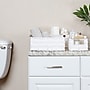Household Essentials Woven Storage Wicker Basket with Handles, White, 3/Set (HE1103)~#|#~3ED75534-DC6C-4EEE-A84B9930A1A26CA1_sc7