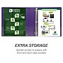 Samsill Earth's Choice Plant-Based 1.5" Durable View Binders, 3-Ring, Made in USA, Assorted Fashion Colors, 4/Pack (MP48659)~#|#~3EDC2C5C-27DE-4335-9BC74CEC741E9BE9_sc7