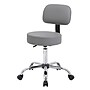 Boss Caressoft Armless Medical Stool with Backrest, Gray (B245-GY)~#|#~3EE94946-2663-45D6-98EB1E840775D285_sc7