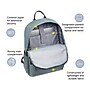 Delsey Paris Reset Laptop Backpack, Slate Grey (40361860011)~#|#~3EE9D701-3015-43DD-90F38735EC96FC81_sc7