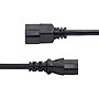 StarTech 1' C14 to C13 Power Cable, Male to Female, Black (8713-8100-POWER-CORD)~#|#~3EEB3691-A309-4954-B0A10515E13DB579_sc7