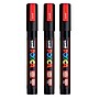 POSCA PC-5M Water Based Paint Marker, Medium Bullet Tip, Fluorescent Red, 3/Pack (UBCPC5MFRED-3)~#|#~3EF23FD0-4E96-4EEE-8CE687B922710743_sc7