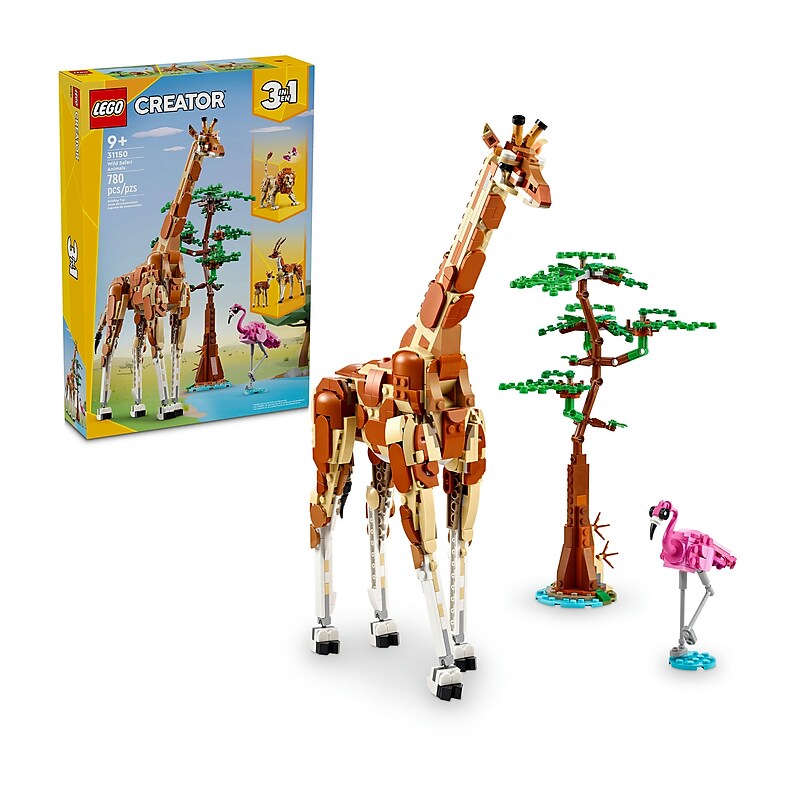 LEGO Creator Wild Safari Animals, 780 Pieces (31150) image 1