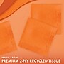Creative Converting Touch of Color Luncheon Napkin, 2-ply, Sunkissed Orange, 600 Napkins/Carton (139352135)~#|#~3EFCF3FA-012A-462B-93F49EEE6A6ABC7B_sc7