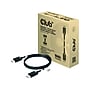 Club 3D 3.94' DisplayPort 2.1 to DisplayPort 2.1 Cable, Male to Male, Black (CAC-1091)~#|#~3EFD31ED-0CAC-4500-8FA102B4DA7203D2_sc7