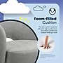 Serta Mia Ergonomic Fabric Swivel Computer and Desk Chair, Gray (CCHR10009B)~#|#~3EFD48B5-C2A2-4162-96BF6613AC92FA1C_sc7