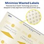 Avery Pearlized Ivory Square Multipurpose Labels, 2" x 2-3/16", Ivory, 600/Box (94124)~#|#~3EFDDA53-3C06-47CA-878D5C12B69112FC_sc7