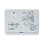 U Brands Magnetic Glass Dry-Erase Board, 47" X 35" (4849U00-01)~#|#~3EFF9FB5-E329-480A-A08FE0B4A2E516B7_sc7