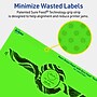 Avery Decorative Edge Multipurpose Labels, 2-3/8" x 8", Neon Green, 60/Pack (94117)~#|#~3F06310E-8831-466F-87E04EDEBF1E9EDC_sc7