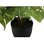 Monarch Specialties Inc. 13" Artificial Monstera and Calthea in Pot, 2/Set (I 9584)~#|#~3F083E3B-84E5-4903-A8FF0607988437C9_sc7