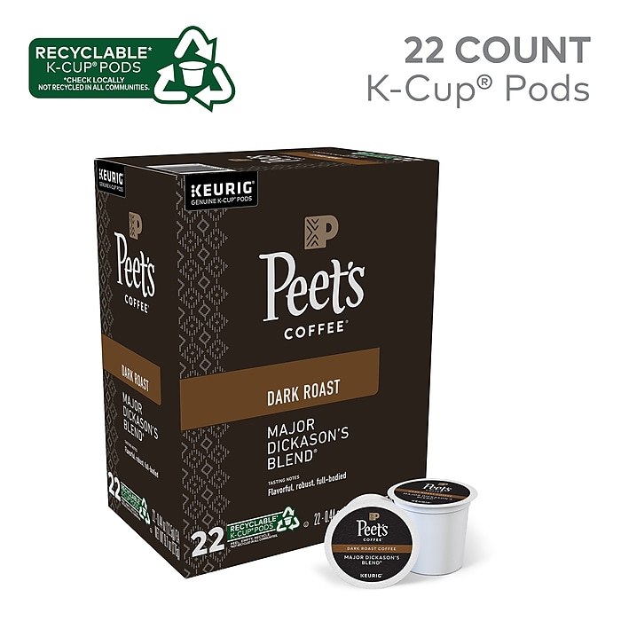 Major Dickason's Blend K-Cups, 22/Box Major Dickason's Blend K-Cups, 22/Box