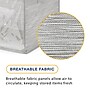 Whitmor 17" x 24" Storage Bag with Window, Gray (5455-12083)~#|#~3F0B9779-9E5C-46AA-A6F05FDDAA4C3739_sc7