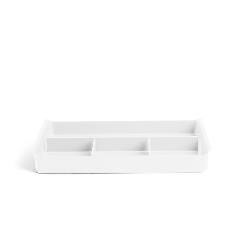 Poppin The Get-It-Together Polystyrene Drawer Organizer, White (105085) image 1