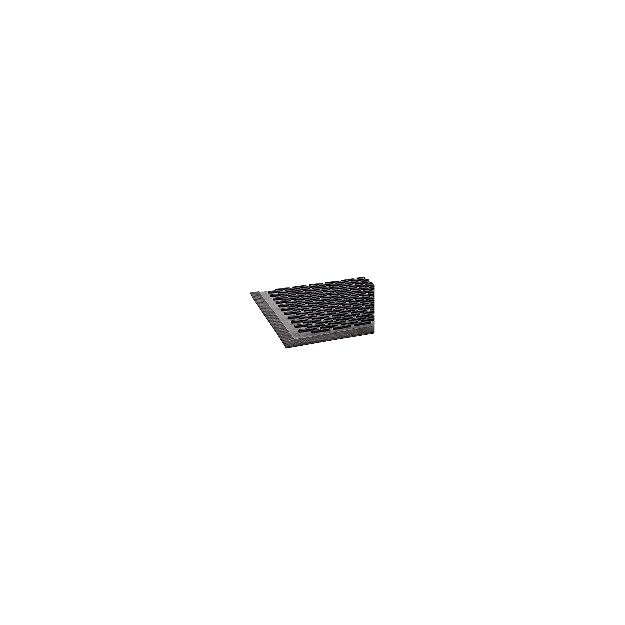 Crown Mats Crown-Tred Commercial Scraper Entrance Floor Mat, 4′ x 6′, Black (TD 0046BK) Sansujyuku sansujyuku.com