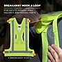 Ergodyne GloWear 8142BA High Visibility Safety Vest, ANSI Class O1, Lime, S/M (27020)~#|#~3F151385-8426-4F05-AB0A9689D885A44F_sc7