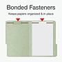 Pendaflex Pressboard Classification Folder, 2" Expansion, Legal Size, Gray Green, 25/Box (1006938)~#|#~3F1CA5CE-1173-483D-96E2DB8EA887ABF5_sc7
