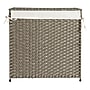 Household Essentials 1-Section Hamper with Lid, Cotton/Synthetic, Gray (HE1184)~#|#~3F2463CB-FF09-4C89-86FC523B86AE61CA_sc7