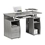 Techni Mobili Complete Computer Workstation Desk With Storage, Gray (RTA-8211-GRY)~#|#~3F2991CB-12BE-4D4C-884F919FEFE3A065_sc7