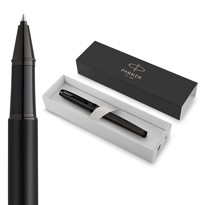 Parker IM RollerBall Pen, Black Ink (2127743) image 1