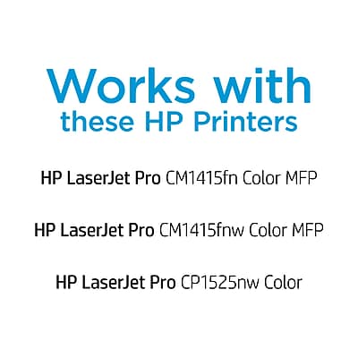 HP 128A Cyan Standard Yield Toner Cartridge, Prints Up to 1,300 pages (CE321A) Sansujyuku sansujyuku.com