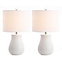 Safavieh Dayton 21" LED Table Lamp, White, 2/Set (TBL4140A-SET2)~#|#~3F360F3B-C58C-4E50-A902511F793BE6B7_sc7