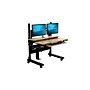 VersaDesk Foundry Bench 48"W Electric Rectangular Adjustable Standing Desk, Bamboo/Black (FB4830-BNB-APP)~#|#~3F3987F7-705C-4FCC-838E56E07E8ADB31_sc7