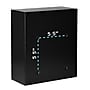 AdirOffice Steel Ultimate Locking Wall Mounted Drop Box Interoffice Mailbox, Medium, Black (631-05-BLK-PKG)~#|#~3F39CBCF-21E0-4B85-A6DD0777EED709B9_sc7