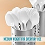 Perk™ Eco Compostable PLA Spoon, Medium-Weight, White, 300/Pack (PK56203)~#|#~3F3A2760-8364-4C14-990C2124B44D0A56_sc7