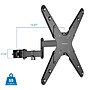 Mount-It! Full Motion TV Pole Mount for 32" to 55" TVs, Holds up to 55 lbs. Max., Black (MI-391XL)~#|#~3F3F96AA-A5EA-49B2-A3EDF0A49C720491_sc7