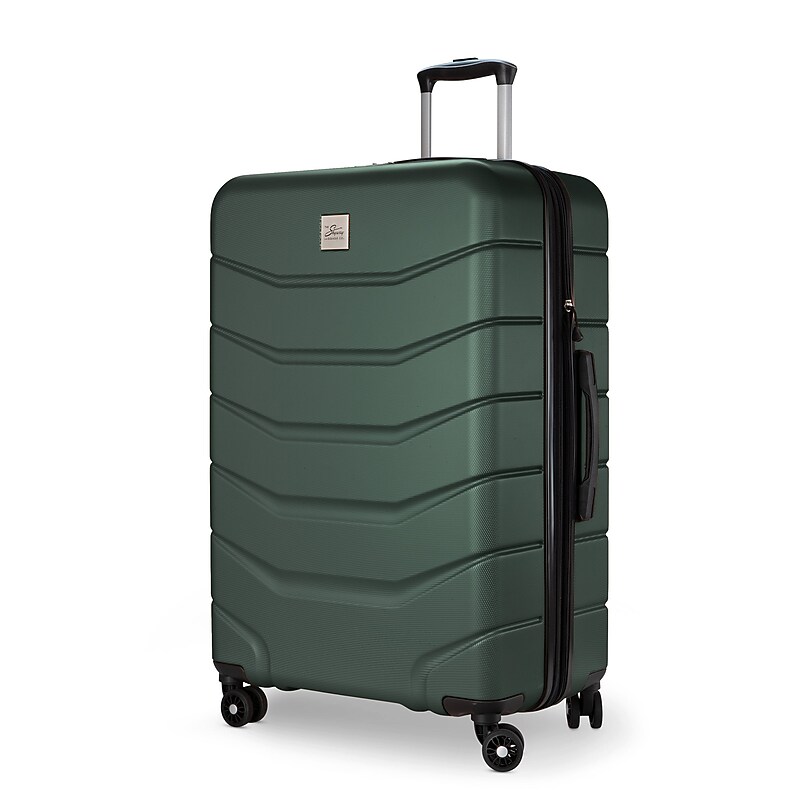 Skyway Luggage Silverton 30" Hardside Suitcase, 8-Wheeled Spinner, Thyme (188-28-343-4VP) image 1