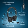 Kensington Classic EQ Noise Canceling Headset, USB-C, Black (K97464WW)~#|#~3F49E71A-829F-4508-96D003EE759517EA_sc7
