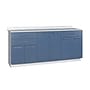 Viva Comfort 36.75'' H x 72" L Exam Room Medical Cabinet, 6-Doors, 3-Drawers, Blueberry (902BASE72NSBL)~#|#~3F4DFEE1-E831-45D7-8661CC3E972D5B81_sc7