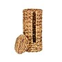 Household Essentials Handmade Water Hyacinth Weave Wicker Toilet Paper Roll Holder, Natural (HHML-6694)~#|#~3F4E9875-71B4-4C64-9DA33BAA9A80D0A9_sc7