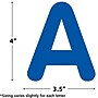 Teacher Created Resources 4" Self-Adhesive Letters and Numbers, Blue, 108/Pack (TCR9642)~#|#~3F4F4AE3-8EAE-4E65-B586BCD486157696_sc7