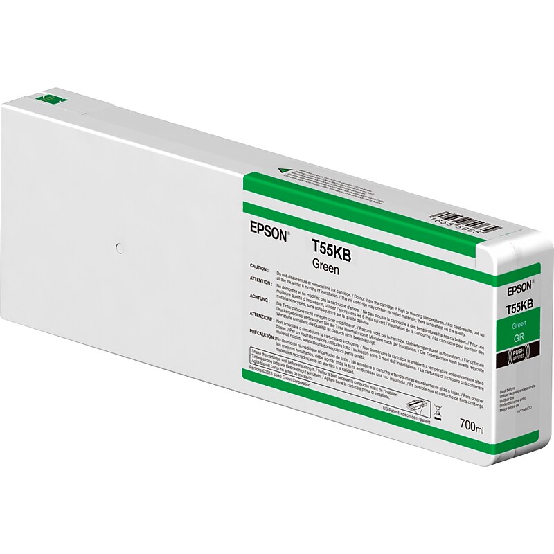 Epson UltraChrome HDX/HD T55K Green Ink Cartridge (T55KB00) image 1