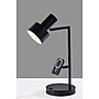 Adesso Rowe Supercharger Incandescent Desk Lamp, 19"H, Black (2606-01)~#|#~3F55B4E9-179B-412B-93AC1C11B13BDCC5_sc7