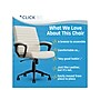 Click365 Transform 3.0 Ergonomic Vegan Leather Swivel Desk Chair, White (CCHR10008C)~#|#~3F598D88-E12D-4E77-AAF718BA53591E34_sc7