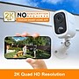 Toucan S4 Wireless Outdoor Smart Battery Operated Security Camera, Night Vision, White (TWC400S)~#|#~3F5E442F-0C55-482E-82FF0A538D4893BD_sc7