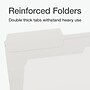 Pendaflex Heavy Duty File Folder, 1/3-Cut Tab, Assorted, Legal Size, White, 100/Box (1007034)~#|#~3F5F8831-7F7D-454A-AFAD4D978D5C41AC_sc7